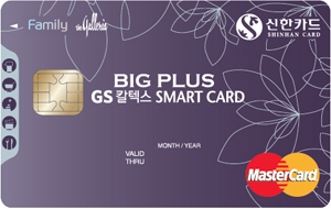 패밀리 갤러리아 신한카드 Big Plus GS칼텍스 스마트