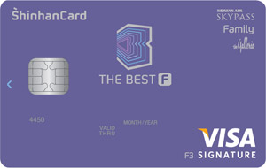 LG/GS/LS/LIG패밀리 신한카드 THE BEST-F 카드