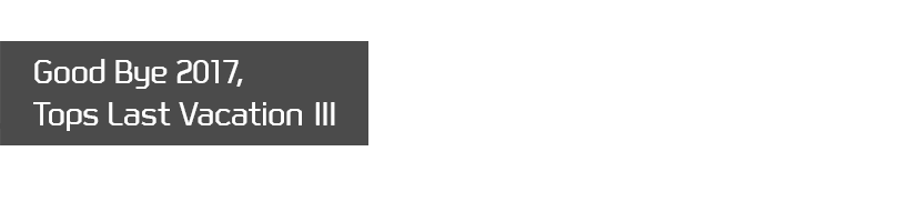 Good Bye 2017, Tops Last Vacation ��