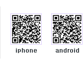 모바일 QR코드(iphone,android)