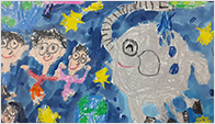 유치부 최우수상 카푸친어린이집 정수관 그림작품