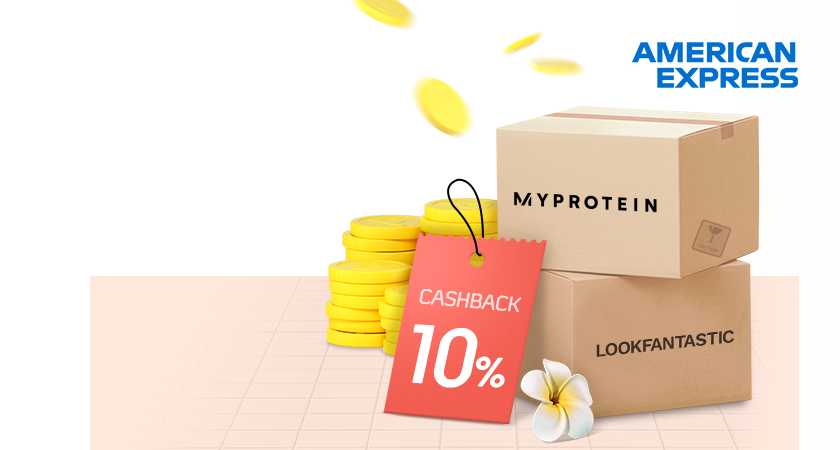 <span class='color_black'>LOOKFANTASTIC & <br>
MYPROTEIN 10% 캐시백</span>