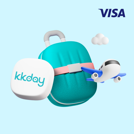 KKday×신한Visa 카드 최대 25% 선착순 할인