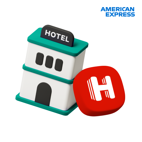 Hotels.com +호텔 이미지 + 아메리칸익스프레스