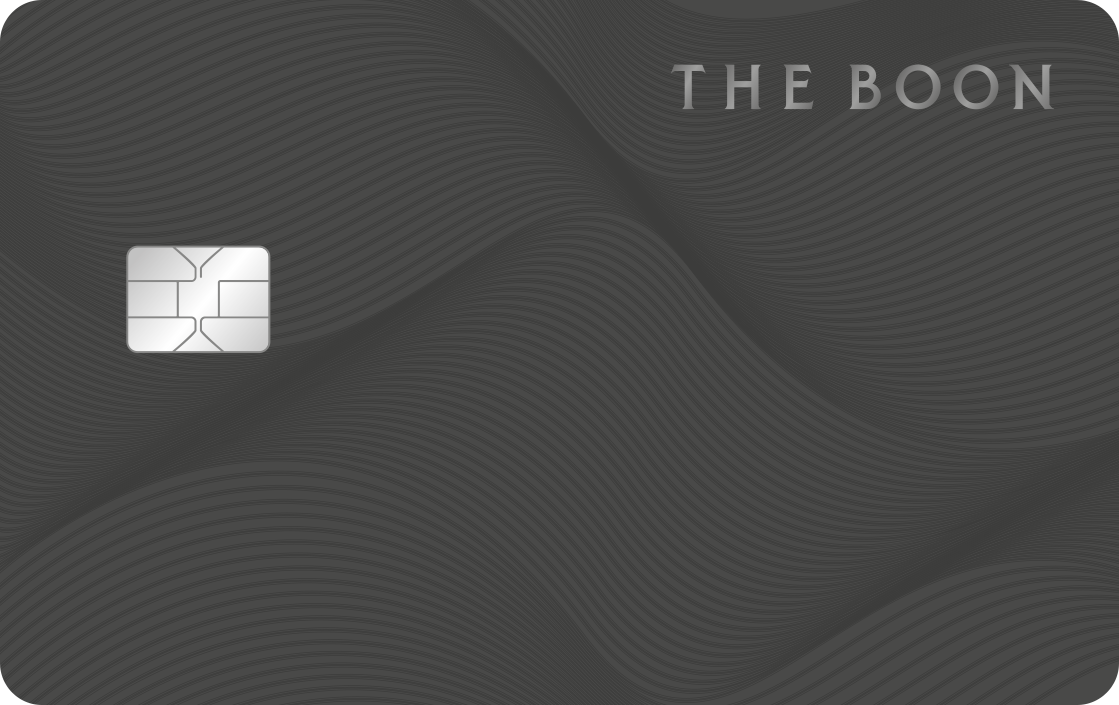 THE BOON VIP 신한카드 앞면