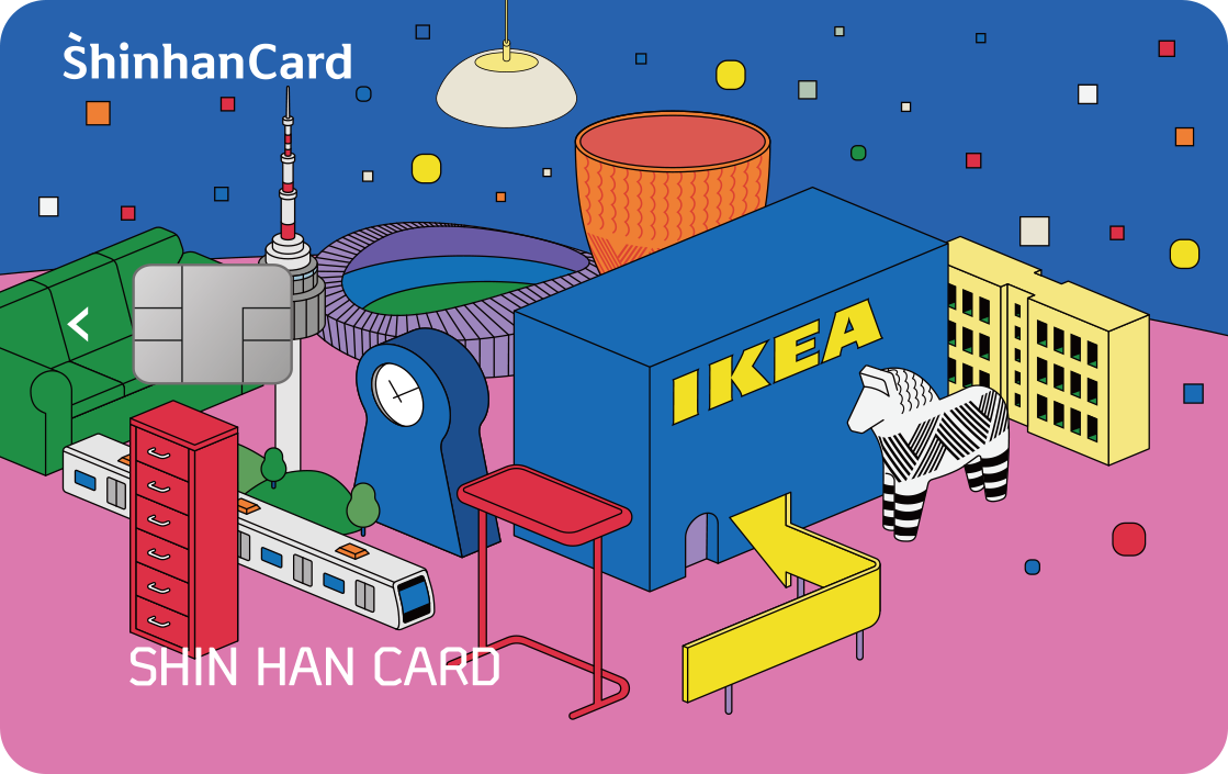 IKEA Family with 신한카드 앞면