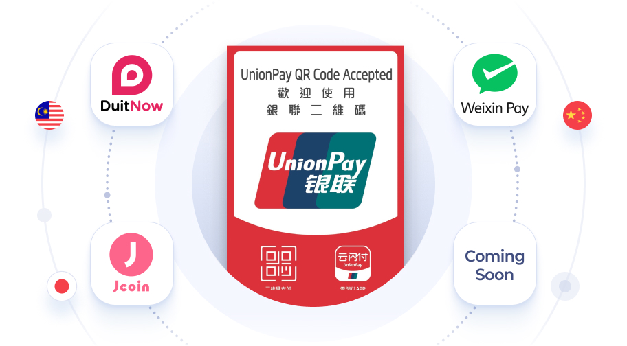 유니온페이 QR로고