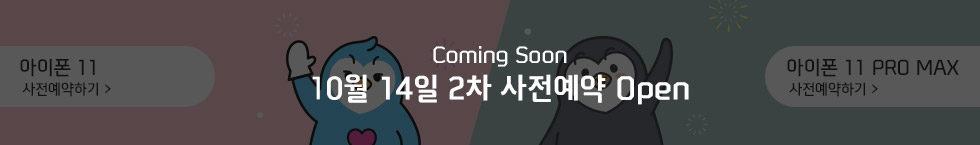 Comming Soon 10월 14일 2차 사전예약 Open