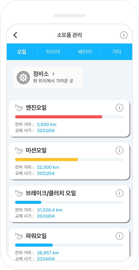 인포카스캐너 화면 이미지