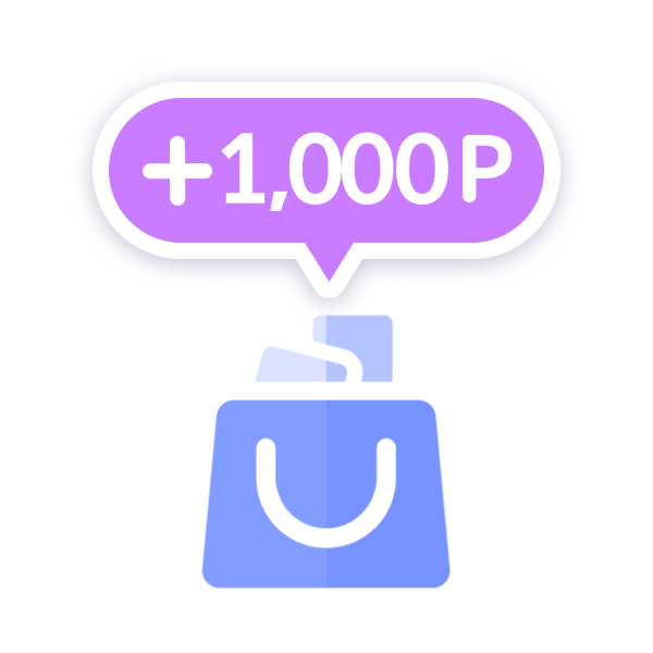 +1000P