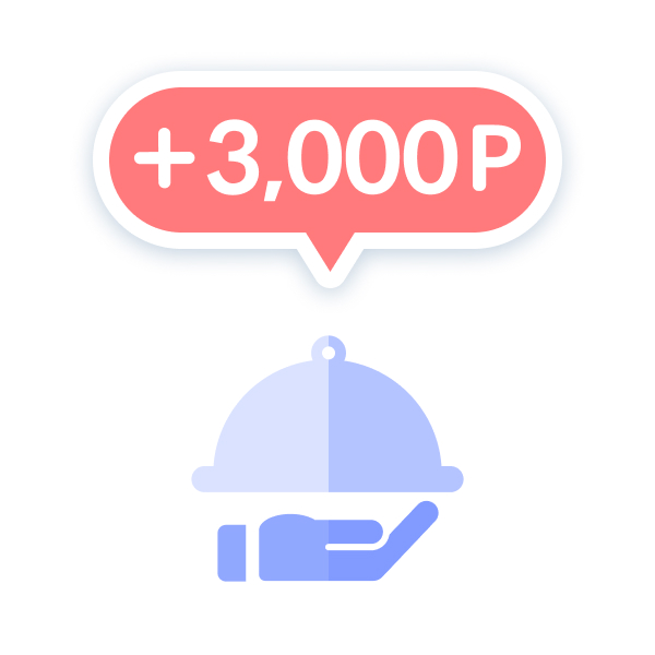 3,000P