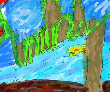 김*율님의 그림 (파랑몬테소리어린이집)