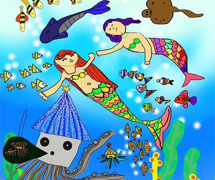 박*민님의 그림 (남곡초등학교)