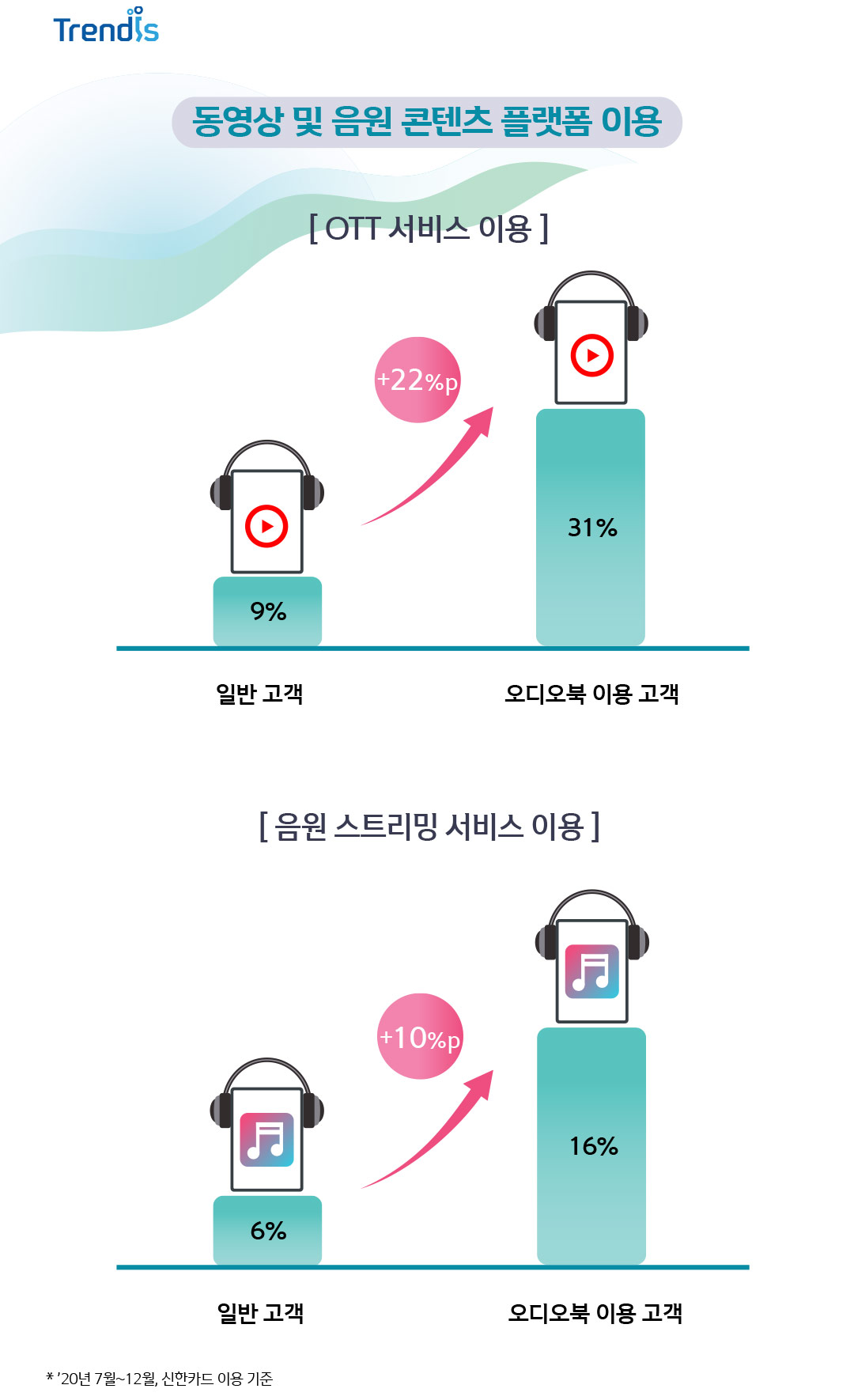 동영상 및 음원 콘텐츠 플랫폼 이용