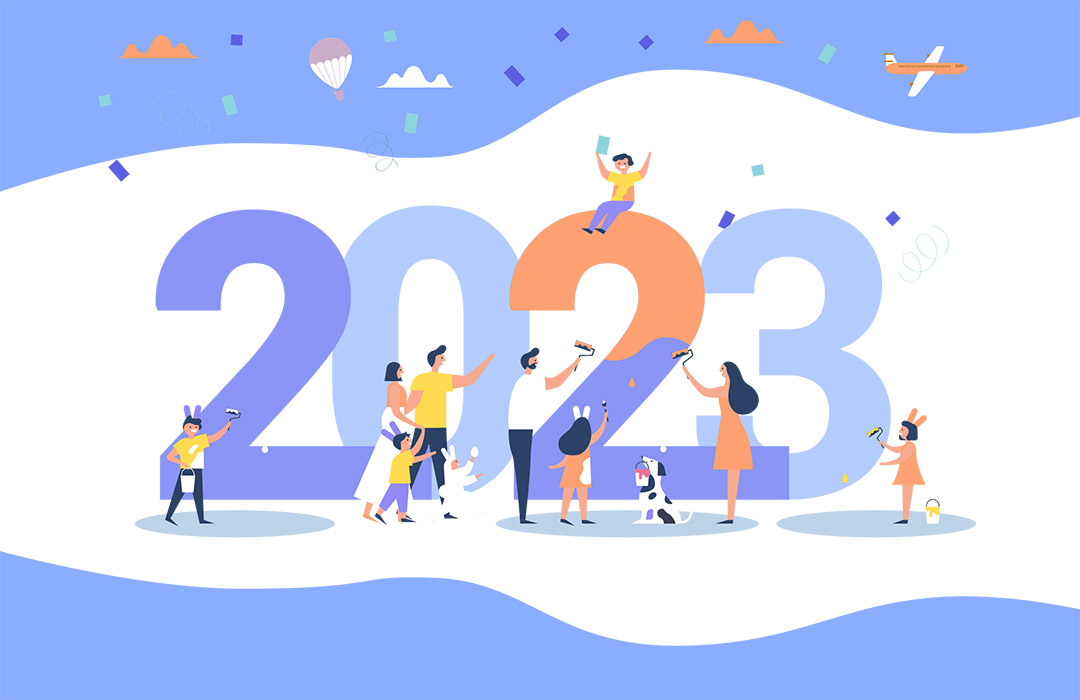 2023년 새해 이미지